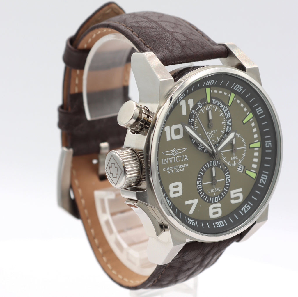 46mm Invicta 13054 I-Force Men's Quartz Wristwatch VD57 Stainless