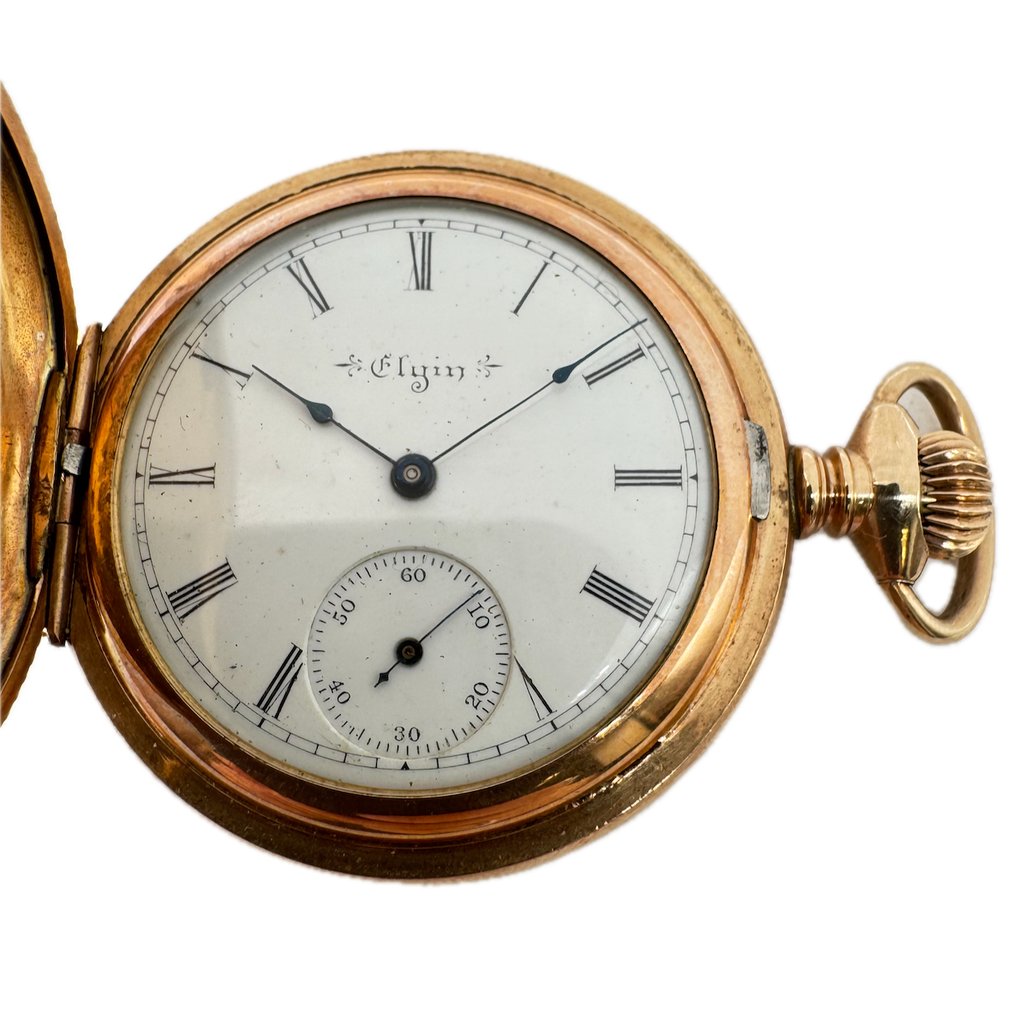 1900 elgin pocket watch value clearance