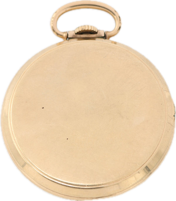 Antique 12S Waltham Colonial Mechanical Open Face Pocket Watch No. 217 10k GF