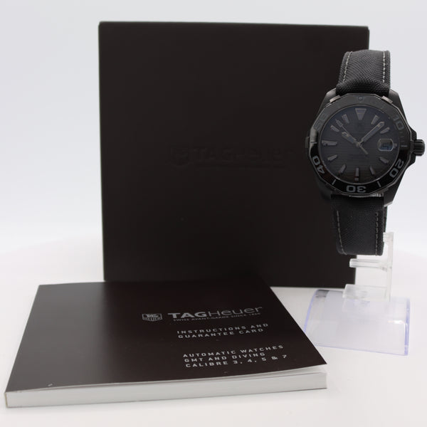 41mm TAG Heuer WAY218B.FC6364 Aquaracer Men's Automatic Wristwatch Steel