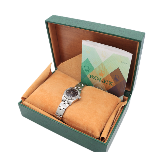 2004 Rolex 76030 Oyster Perpetual Ladies Automatic Wristwatch w/ Box & Papers