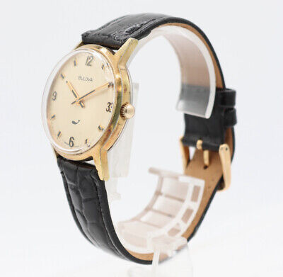 Vintage 32mm 1970 Bulova Sea King Men's Mechanical Wristwatch 11AN Swiss Made