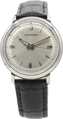 Vintage 35mm Bulova Accutron Men's Tuning Fork Wristwatch 214