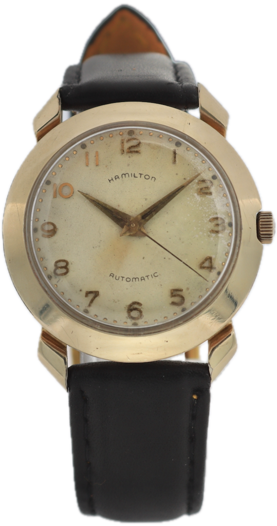 Vintage Hamilton Transcontinental A Men's Automatic Wristwatch 661 Swiss 10k GF