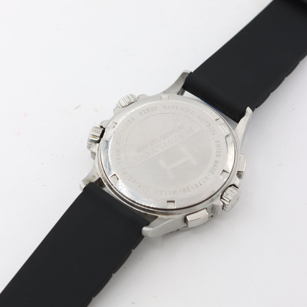 Vintage Hamilton H776120 Khaki ETO Men's Quartz Chronograph