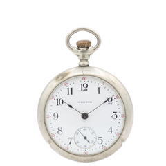 Antique 18s 1916 Waltham 15 Jewel Mechanical Pocket Watch No. 820