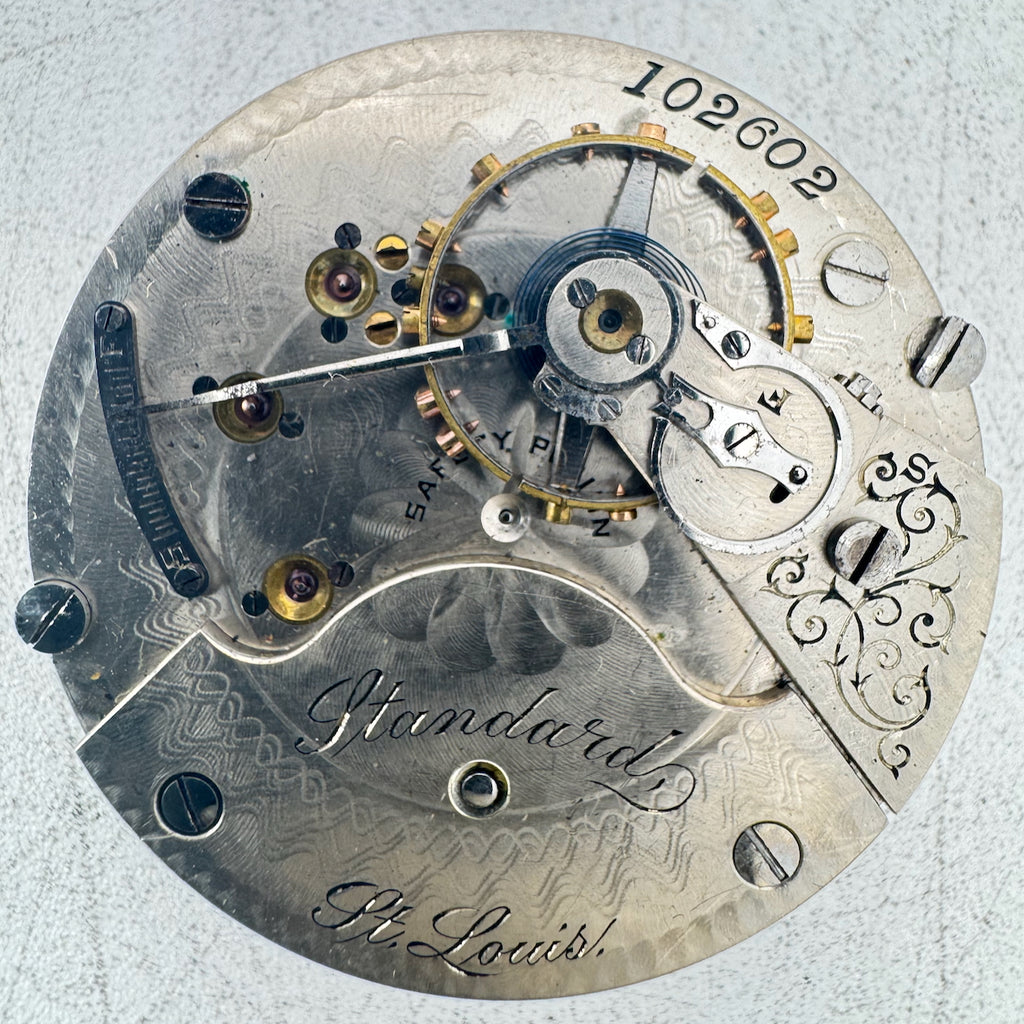 Antique 18s Mermod Jaccard & Co. Mechanical Pocket Watch Movement Standard
