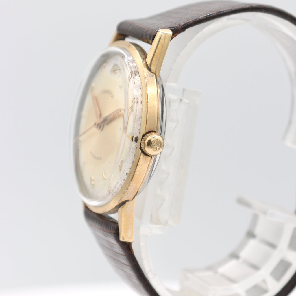 Vintage 33mm Hamilton Men's Automatic Wristwatch 672 Swiss