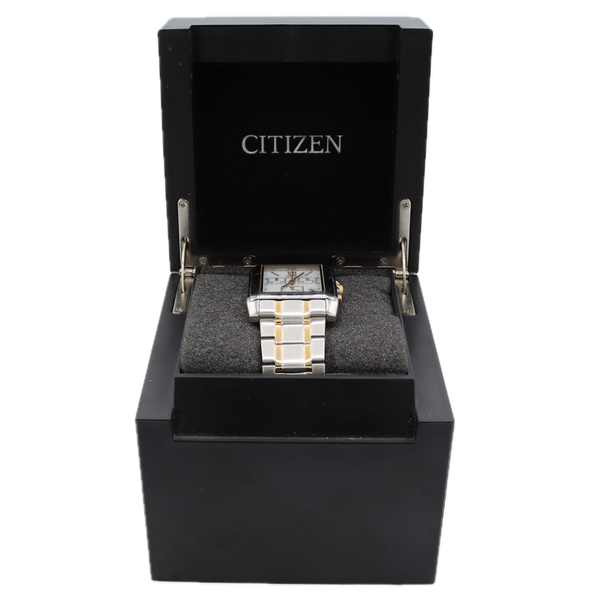 31mm Citizen H501-S047731 Chronograph Men's Quartz Wristwatch Eco-Drive Steel