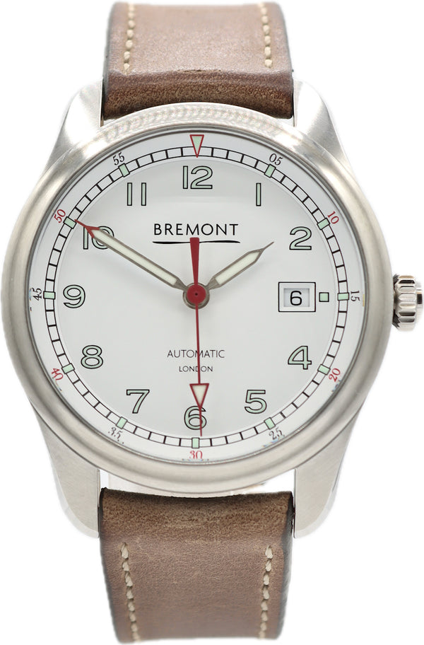 40mm Bremont 20534 Airco Mach 1 Men's Automatic Wristwatch BE-92AE Steel