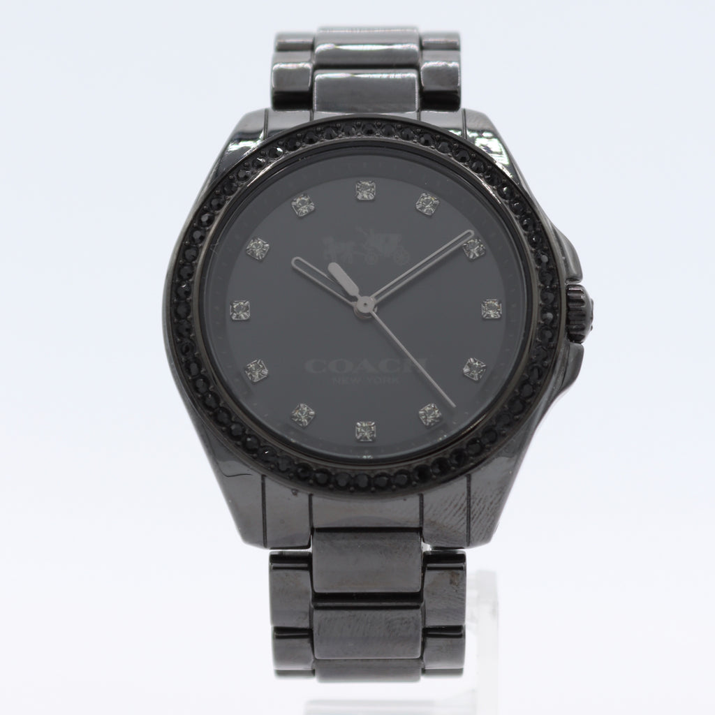 36mm Coach CA.67.7.49.1227S Cary Ladies Quartz Wristwatch Swiss Stainless Steel