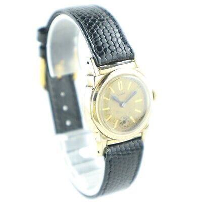 Vintage Illinois 17 Jewel Men's Mechanical Wristwatch Grade 607 10k RGP Runs