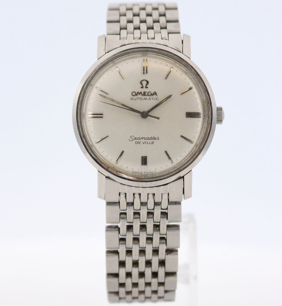 Vintage Omega 14765-2SC Seamaster De Ville Men's Automatic Wristwatch Steel