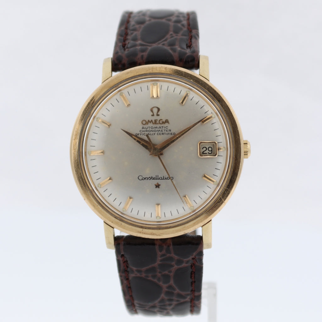 Vintage 36mm 1963 Omega 168.004 62 Constellation Men's Automatic Wristwatch 561