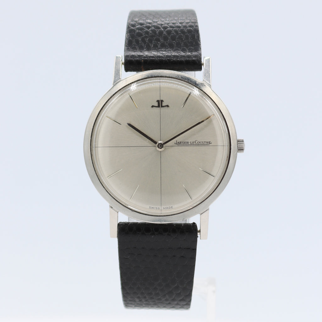 Vintage 34mm LeCoultre Ultra Thin Men's Mechanical Wristwatch R818-C Steel