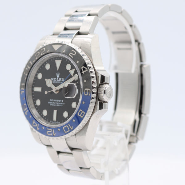 40mm Rolex GMT Master II Men's Automatic Wristwatch 3285 Swiss Steel 