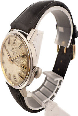 Vintage Zenith 17 Jewel Men's Mechanical Wristwatch 2452 Swiss Made Stainless