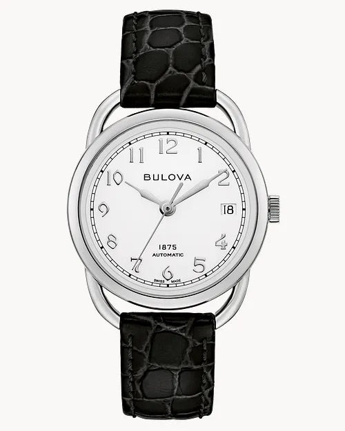 34mm Bulova 96M152 JB Collection Commodore Men's Automatic Wristwatch Steel
