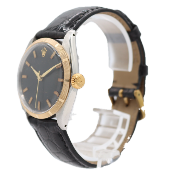 1961 Rolex 6426 Oyster Precision Men's Automatic Wristwatch 1210 Swiss Two Tone