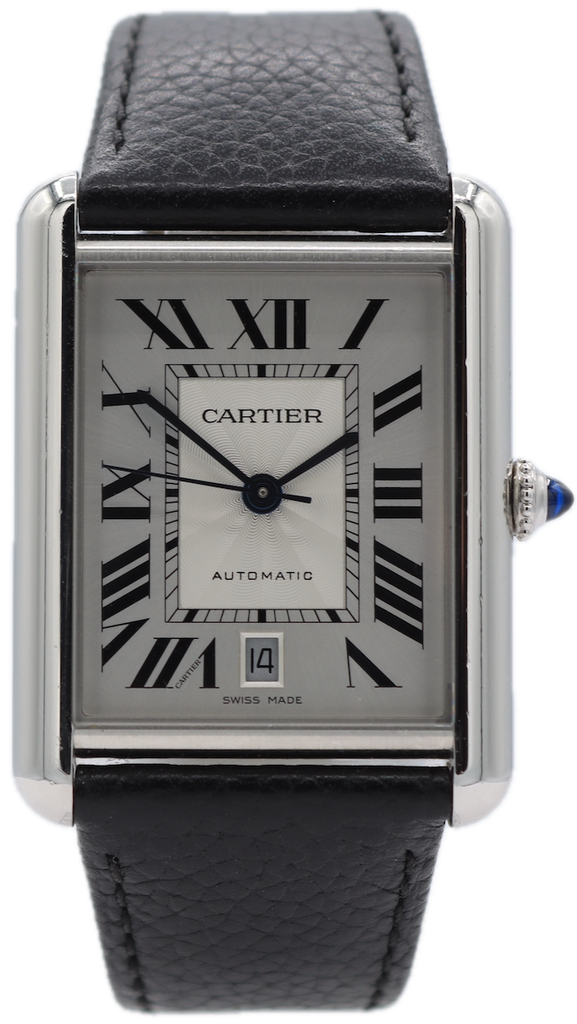 2022 Cartier WSTA0040 Tank Must Men's Automatic Wristwatch 1847 MC Full Kit