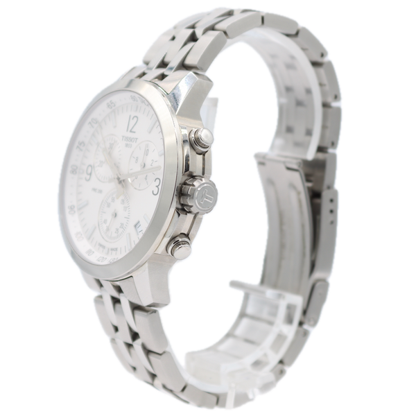 43mm Tissot T114.417 PRC 200 Men's Quartz Wristwatch ETA G10.212 Swiss S.Steel