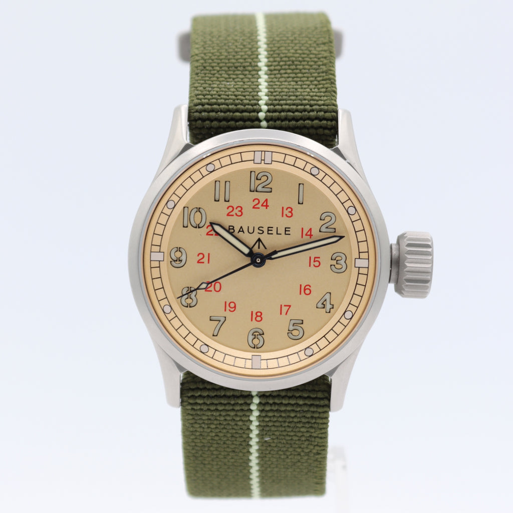 38mm Bausele Langstone Field 80th D-Day Men's Automatic Wristwatch Australia