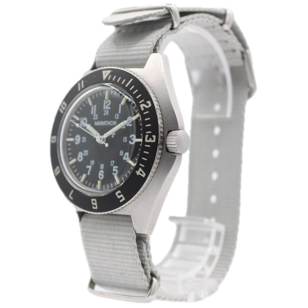 Vintage 1990 Gallet 6645-01-150-8115 Marathon Navigator Men's Quartz Wristwatch