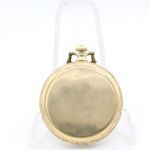 Antique 12s 1921 Illinois 17 Jewel Mechanical Pocket Watch 405 Gold Filled