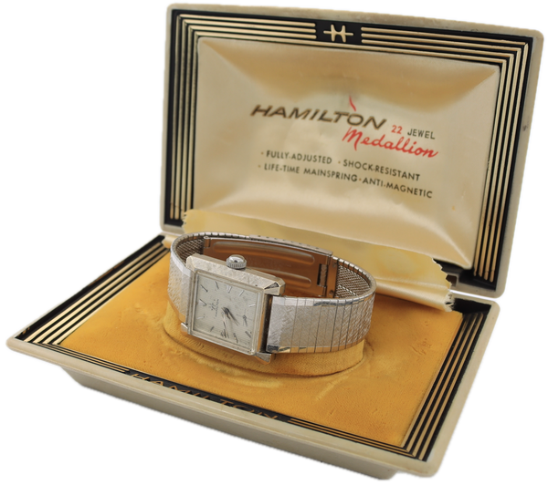 Vintage Hamilton Golden Tempo N Men's Mechanical Wristwatch 770 USA w/ Box