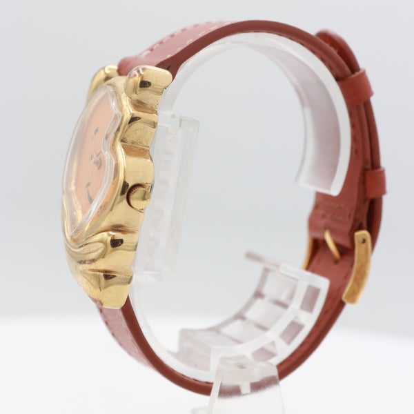 Vintage Timex Winnie the Pooh Children's Quartz Wristwatch Steel & Gold Tone