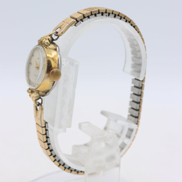 Vintage Gruen 225-412A Precision Ladies Mechanical Wristwatch N225R 10k RGP