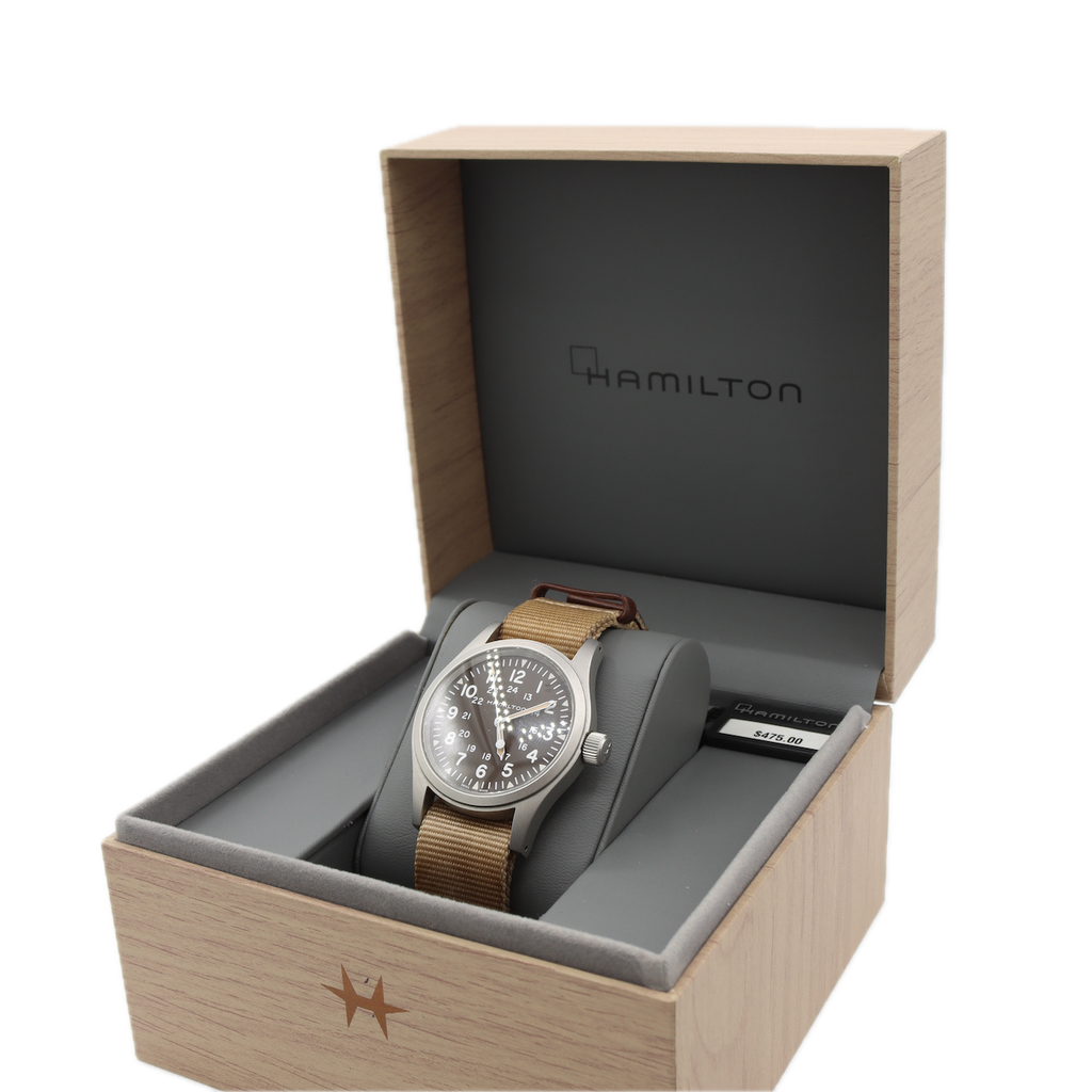 Hamilton H694290 Khaki Field Men's Mechanical Wristwatch 2801-2