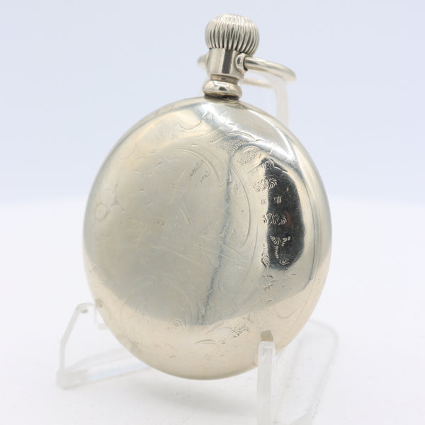 Antique 18s 1906 Elgin Farmhouse Hunter Config. Pocket Watch 309 Silverode