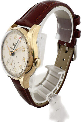 Vintage Benrus CE 13 Date Pointer 17J Men's Mechanical Wristwatch ETA 900 10kRGP