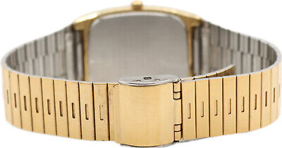 Vintage Seiko 7432-5020 Men's Quartz Wristwatch Japan Gold