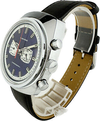 Vintage Wakmann Men's Manual Wind Chronograph Wristwatch