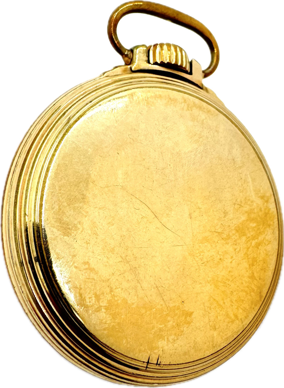 Antique 16S Waltham Up/Down Indicator 23 Jewel Railroad Pocket Watch V ...