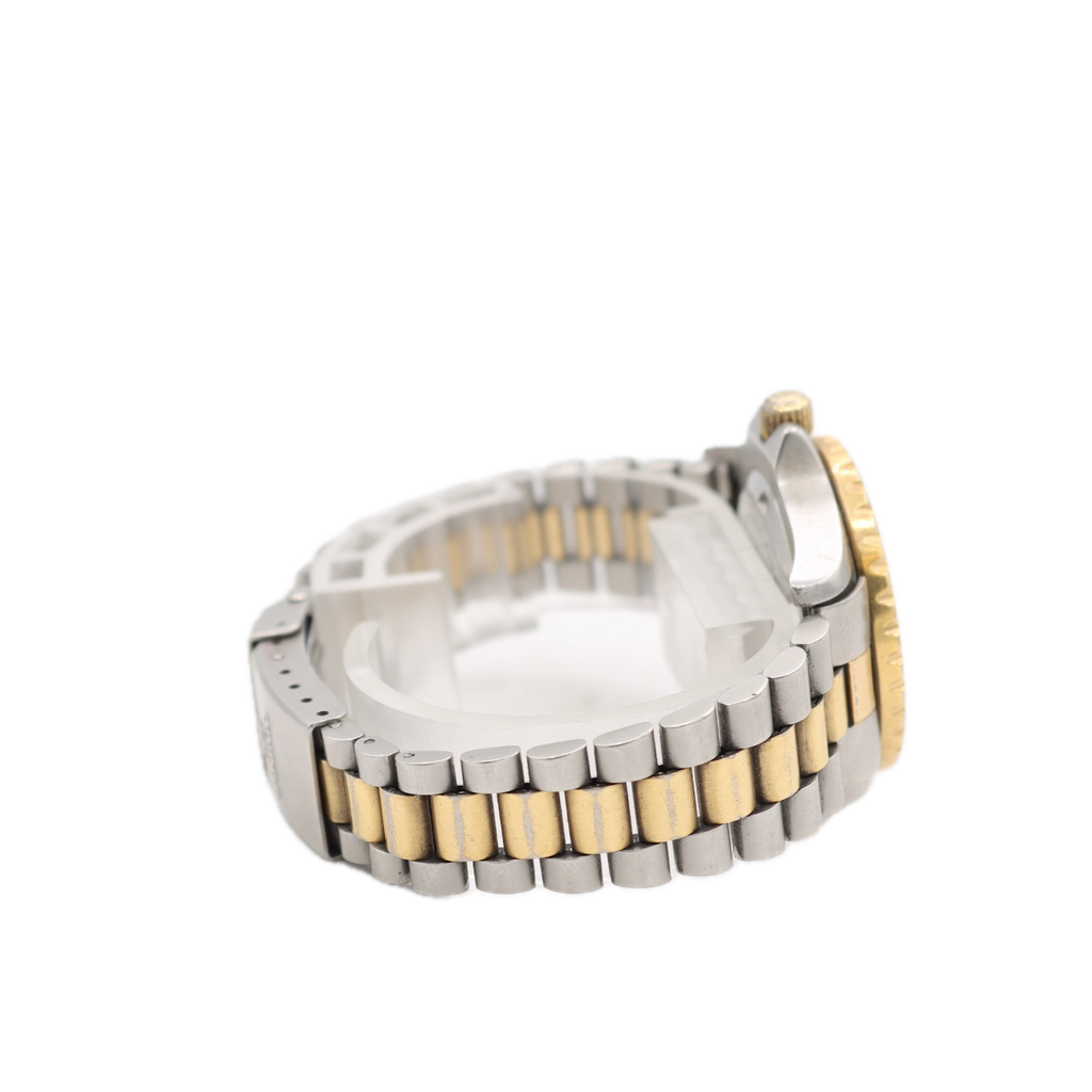 Vintage Zodiac 208.26.04 Professional Diver Two Tone Ladies Quartz