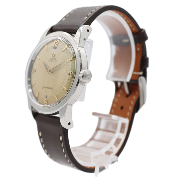 Vintage 1952 Omega 2577-9H Seamaster Men's Automatic Wristwatch 351 Swiss Steel