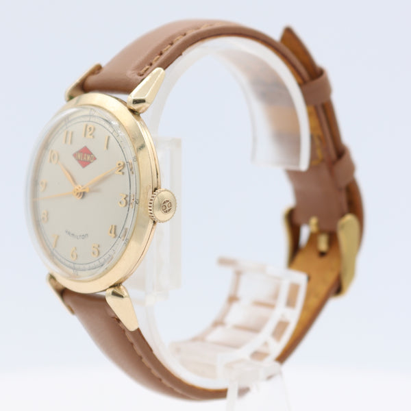 Vintage Hamilton Rodney Logo Inland Steel Men's Mechanical Wristwatch 10k GF
