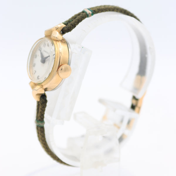 Vintage 1973 Caravelle 2603 83 Ladies Mechanical Wristwatch 2312 Japan Gold Tone