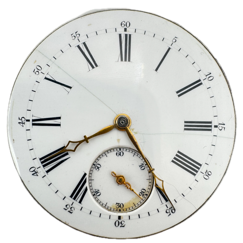 Antique Patek Phillipe Private Label Mechanical Hunter Pocket Watch Movement