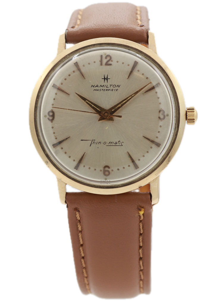 Vintage Hamilton Masterpiece Thin-o-matic Men's Micro Rotor Auto Wristwatch 628