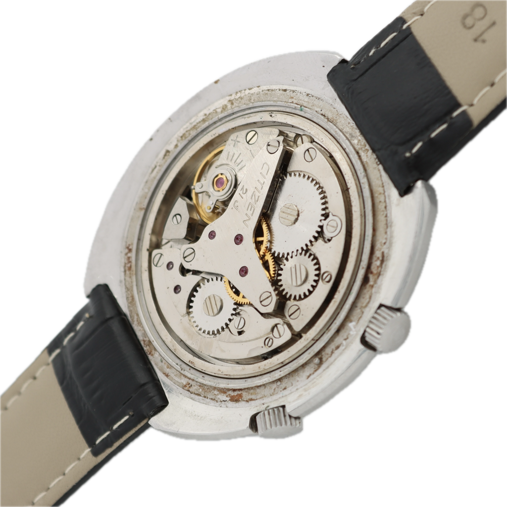 Vintage 1969 Citizen 4-310055Y Alarm Date Men's Mechanical