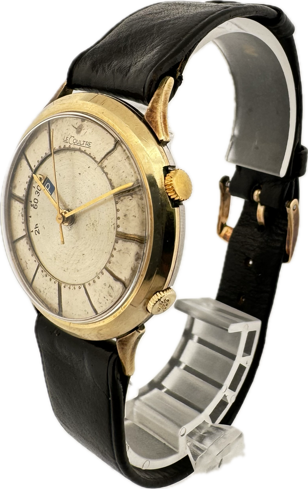 Vintage LeCoultre 3026 Parking Meter Men's Mechanical Alarm Wristwatch 814