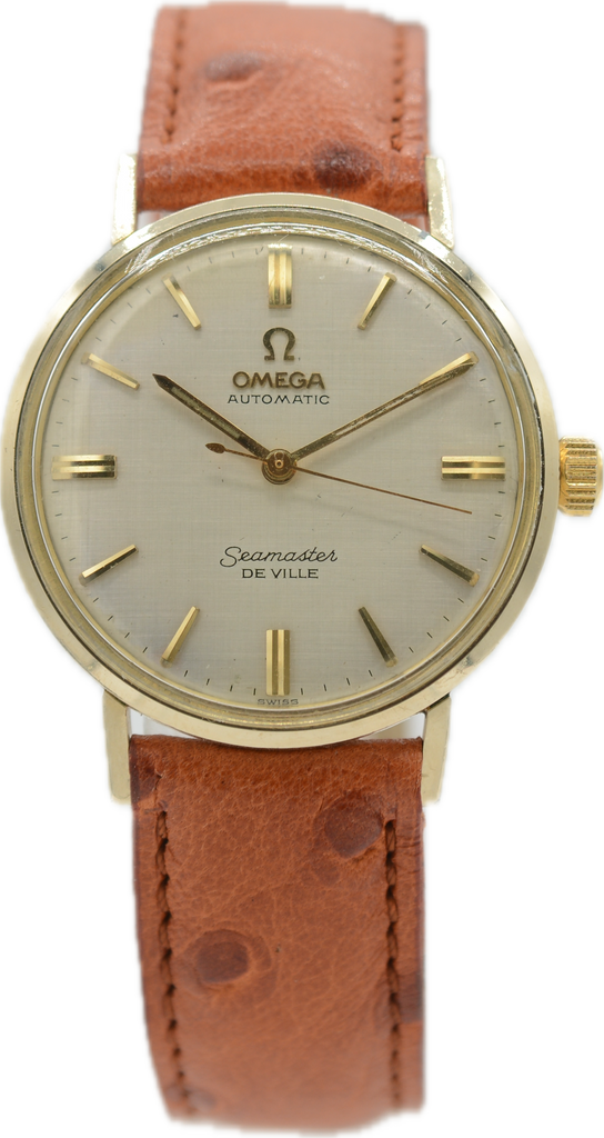 Vintage Omega LL6287-1 Seamaster DeVille Linen Men's Automatic Wristwatch 550