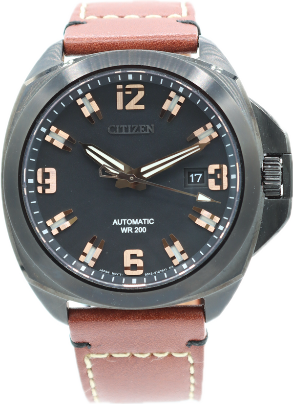 44mm Citizen NB0075-11F Grand Touring Men's Automatic Wristwatch 9012 Japan