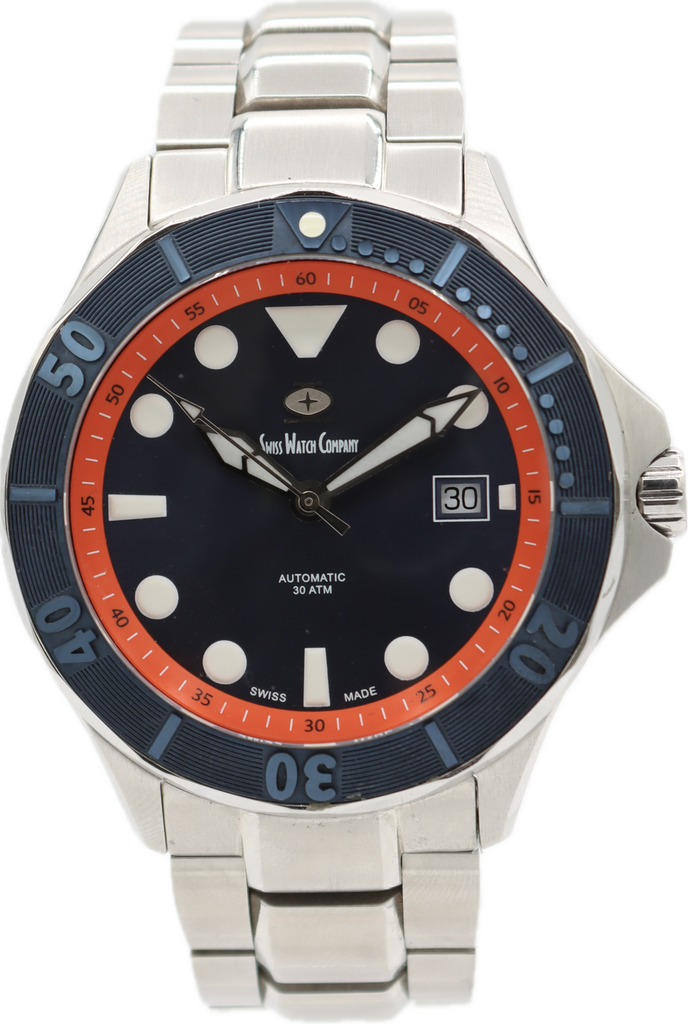 Swiss watch company deals diver