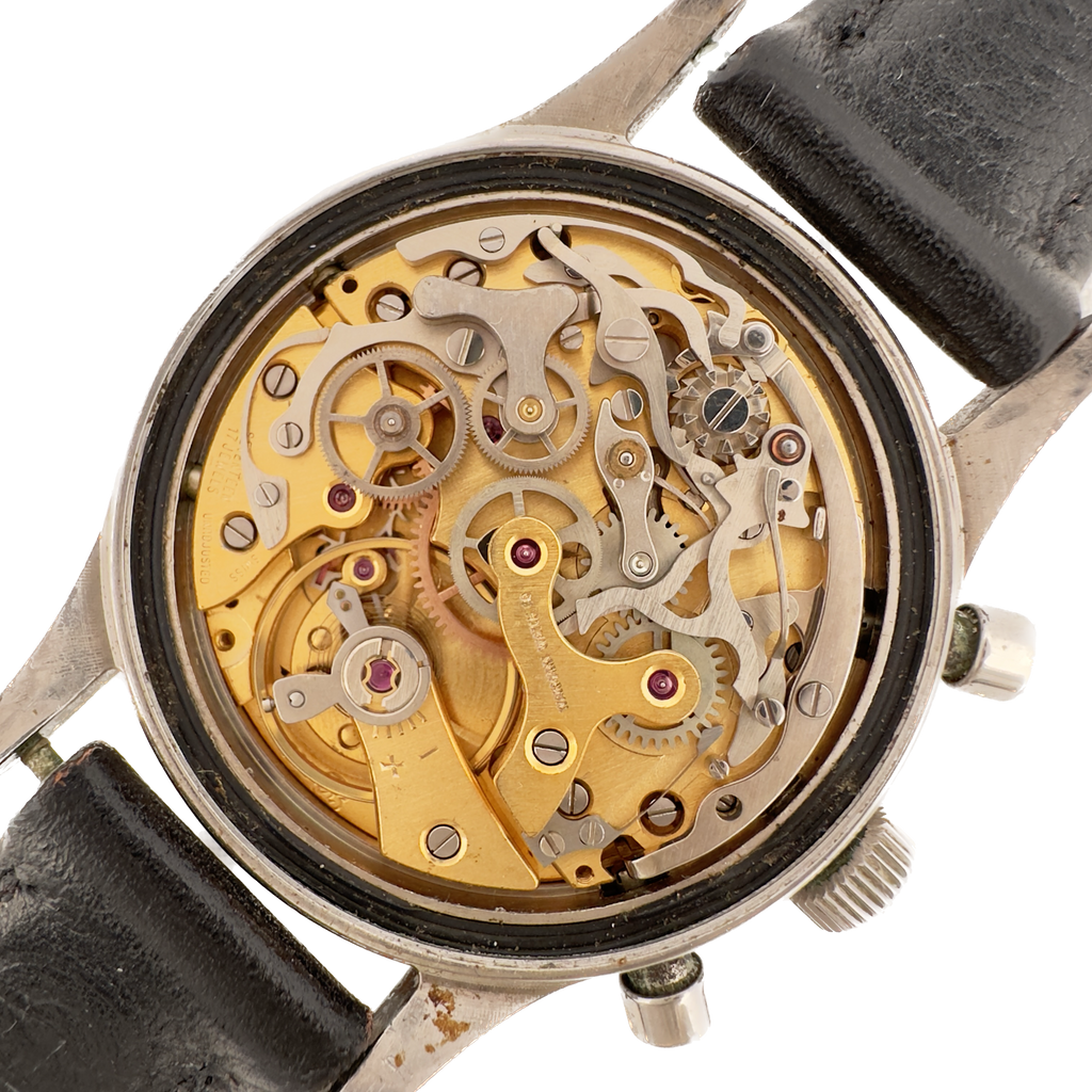 Vintage Wakmann Triple Date Panda Dial Men's Chronograph Vintage Wakmann Triple Date Panda Dial Men's Chronograph