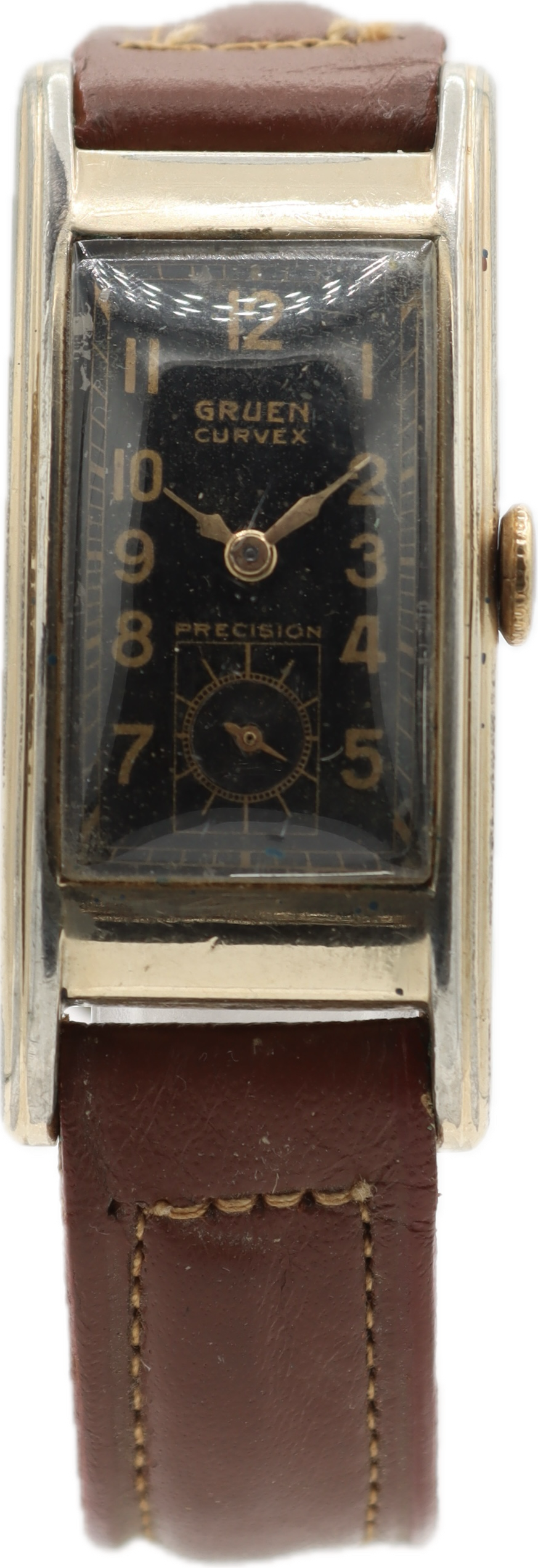 Vintage Gruen Curvex 202 Men's Mechanical Wristwatch 311 USA